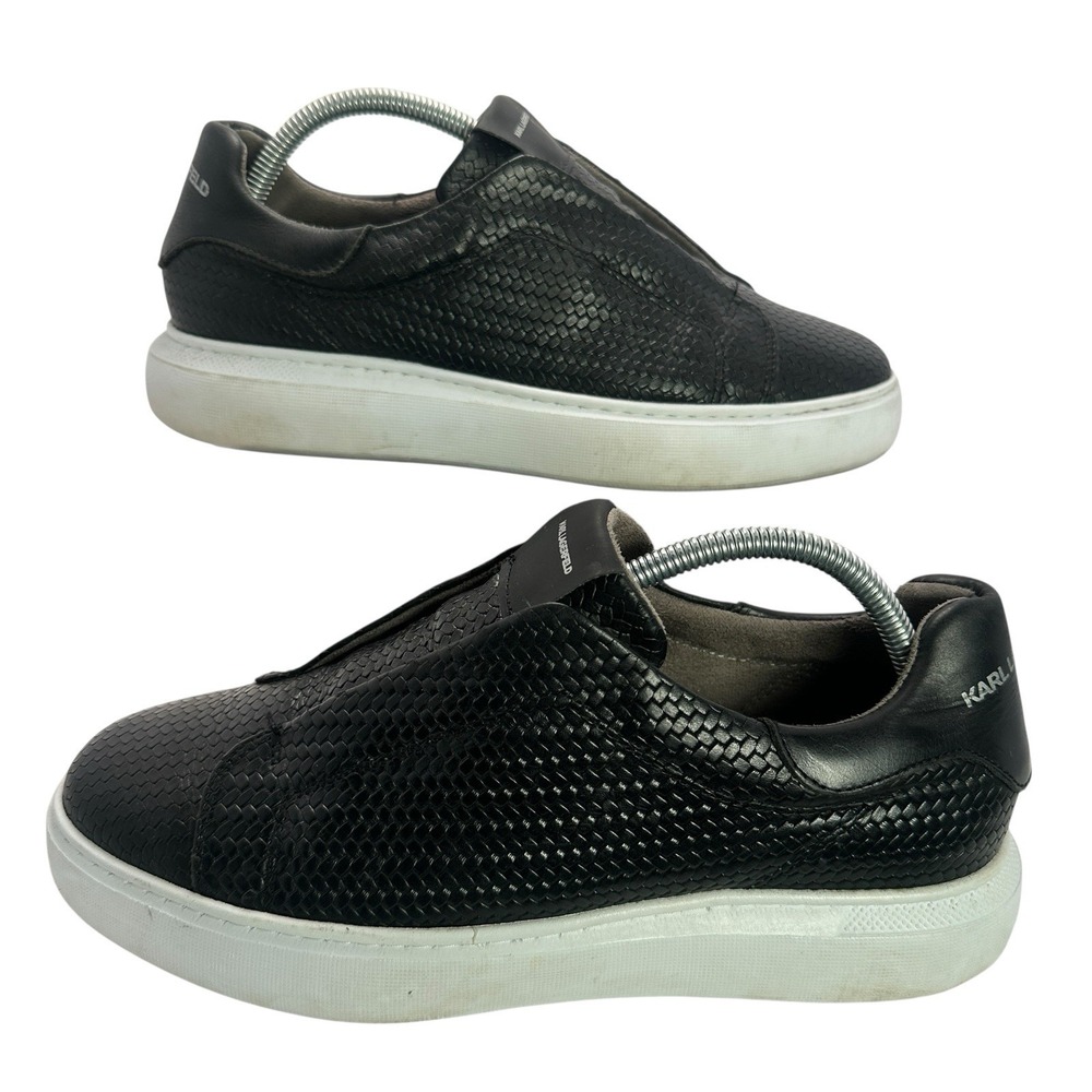 Karl Lagerfeld Black Sneakers